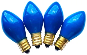 Hometown Holidays 16230 Light Bulb, 170 W, Copper Base Lamp Base, Tungsten Lamp, Blue Light, 3000 hr Average Life