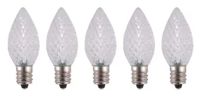 Hometown Holidays 24771 Bulb, Candelabra Lamp Base, LED Lamp, Crystal Cool White Light :BX25: QUANTITY: 1