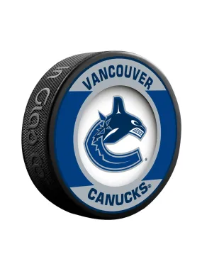 Inglasco NHL Vancouver Canucks Retro Puck