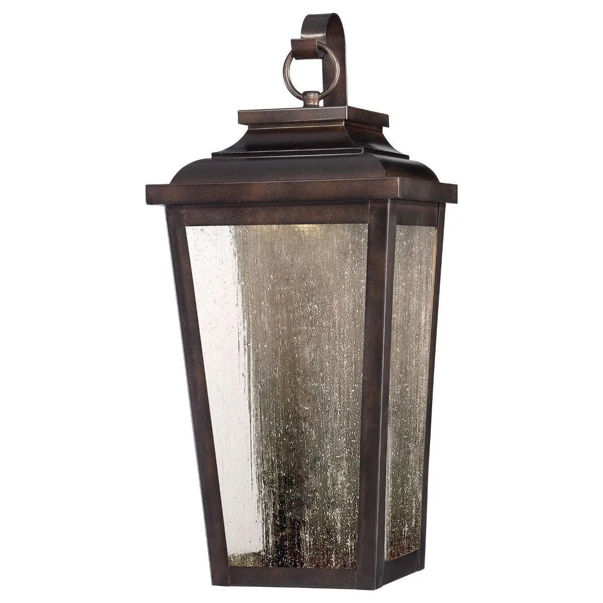 Irvington Manor 19 in. LED Outdoor Wall Lantern Bronze Finish