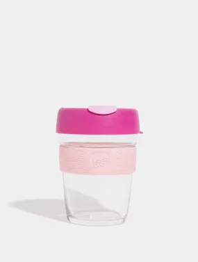 KeepCup Brew Glass Coffee Cup Pink - 340ml