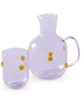 Kip & Co Flower Power Carafe & Glass