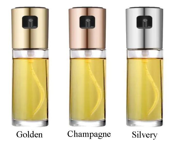 Kitchen Glass Olive Oil Sprayer Oil Spray Empty Bottle Vinegar Bottle Oil Dispenser for Cooking Salad BBQ Kitchen Baking