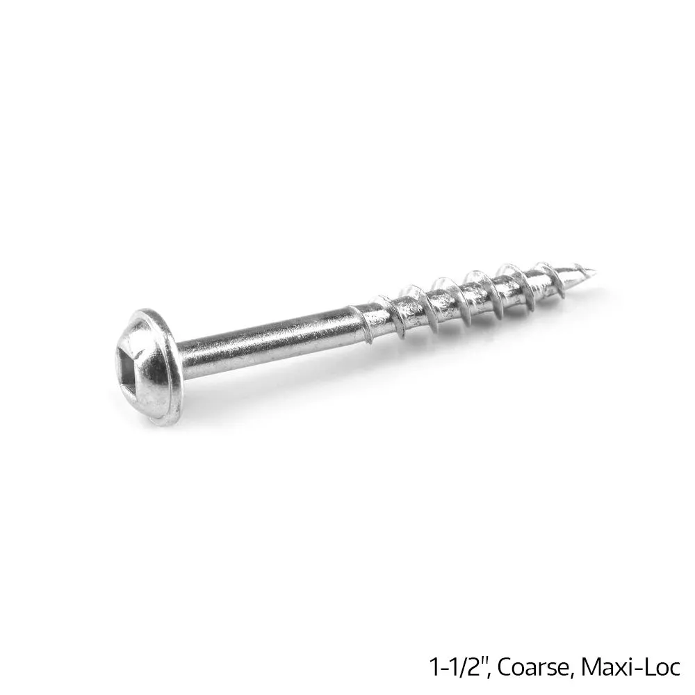 Kreg Pocket Hole Screws - Zinc