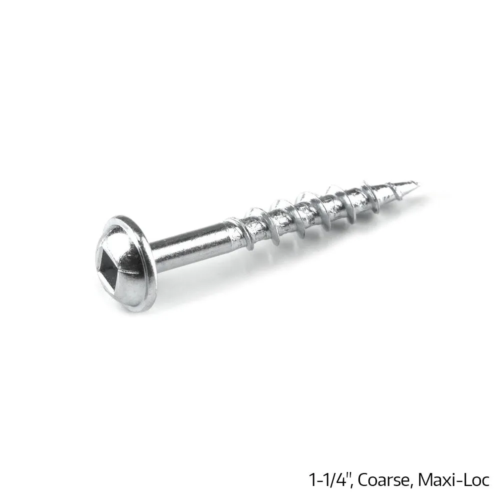 Kreg Pocket Hole Screws - Zinc