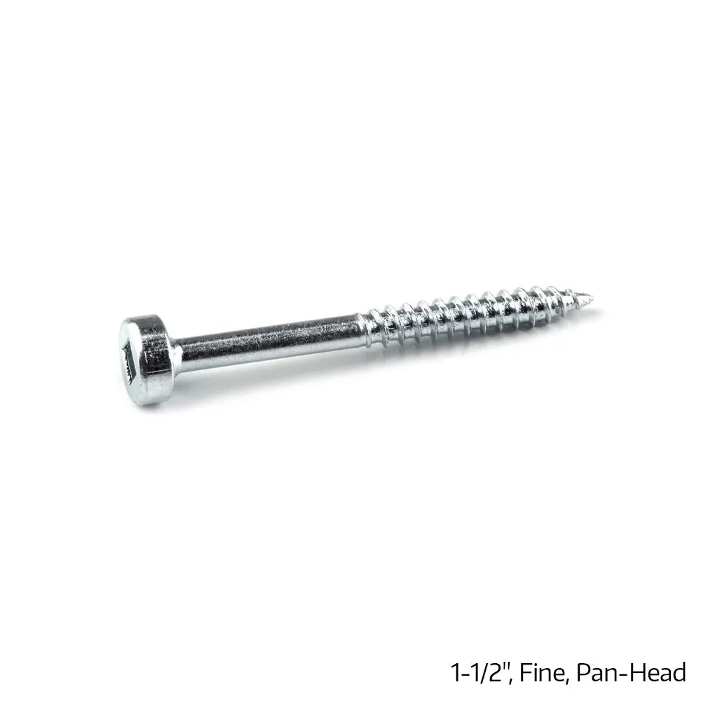 Kreg Pocket Hole Screws - Zinc