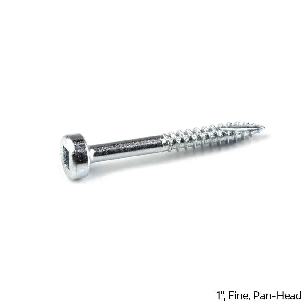 Kreg Pocket Hole Screws - Zinc