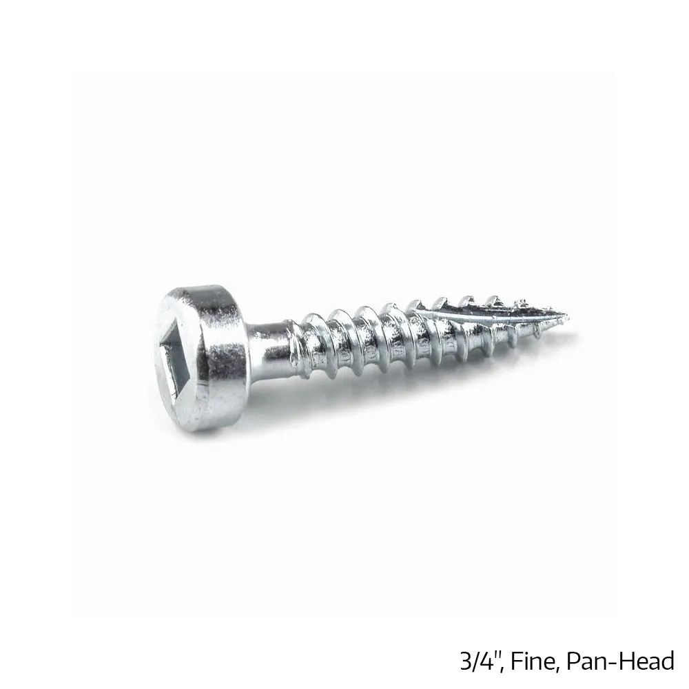 Kreg Pocket Hole Screws - Zinc