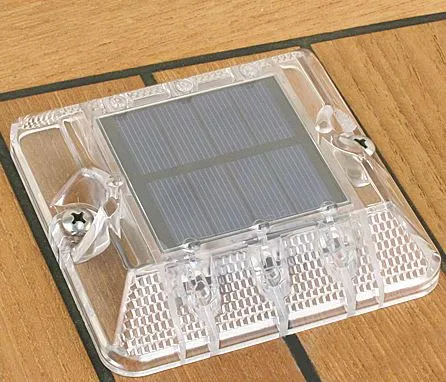 LED SOLAR POWERED DOCK LIGHT