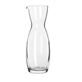 Libbey 10.75 Oz Glass Wine Carafe with 6 Oz & 9 Oz Pour Line 12 /Case