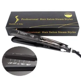 Lupe & Sabra Pro Steam Flat Iron with Argan Oil Infusion