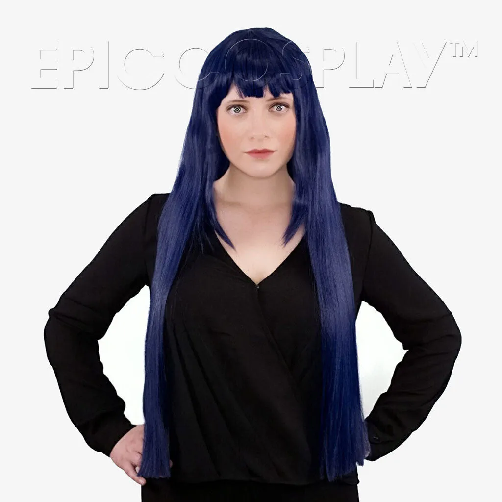 Maki - Midnight Blue Hime Long Wig