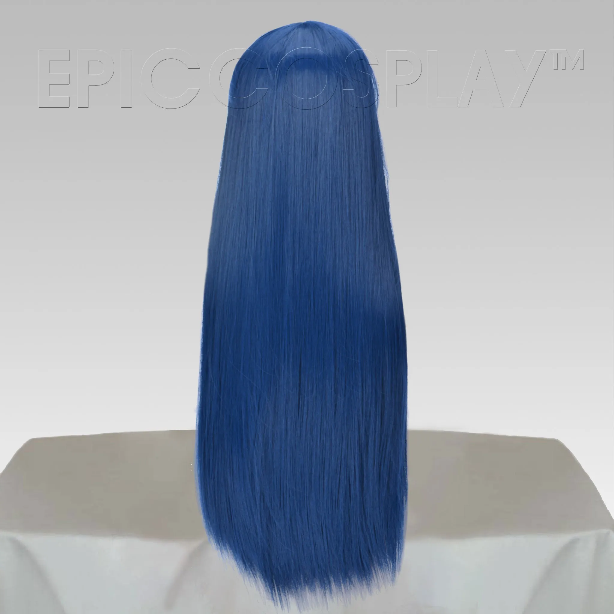 Maki - Midnight Blue Hime Long Wig