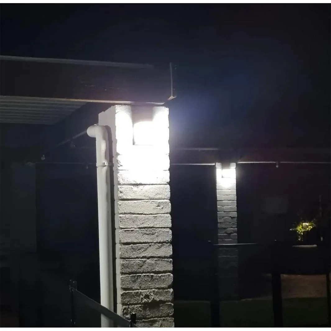 Mars 5 10W Solar Security Wall Light