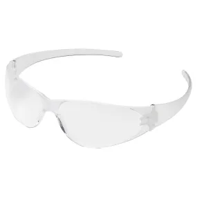 MCR Safety CK1 Safety Glasses - Clear Frame - Clear Anti-Fog Lens - CK110AF