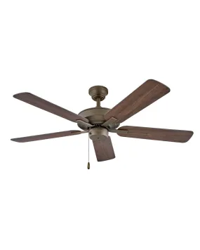 Metro 52" Ceiling Fan in Metallic Matte Bronze