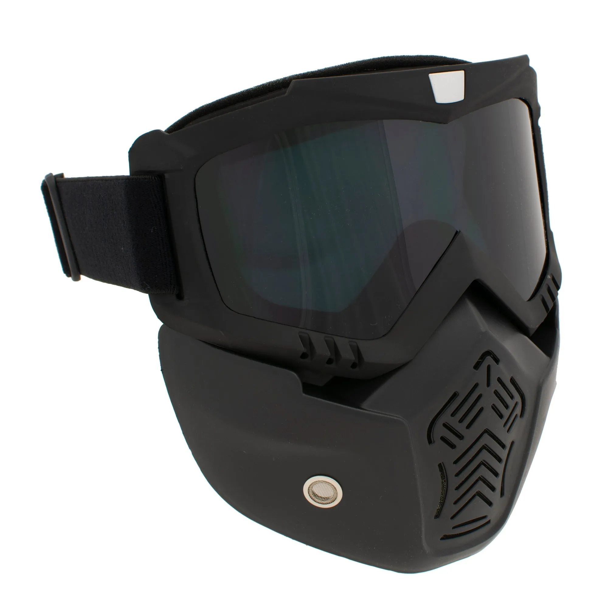 Motorcycle Googles w/ Detachable Mask and Dust Muffle