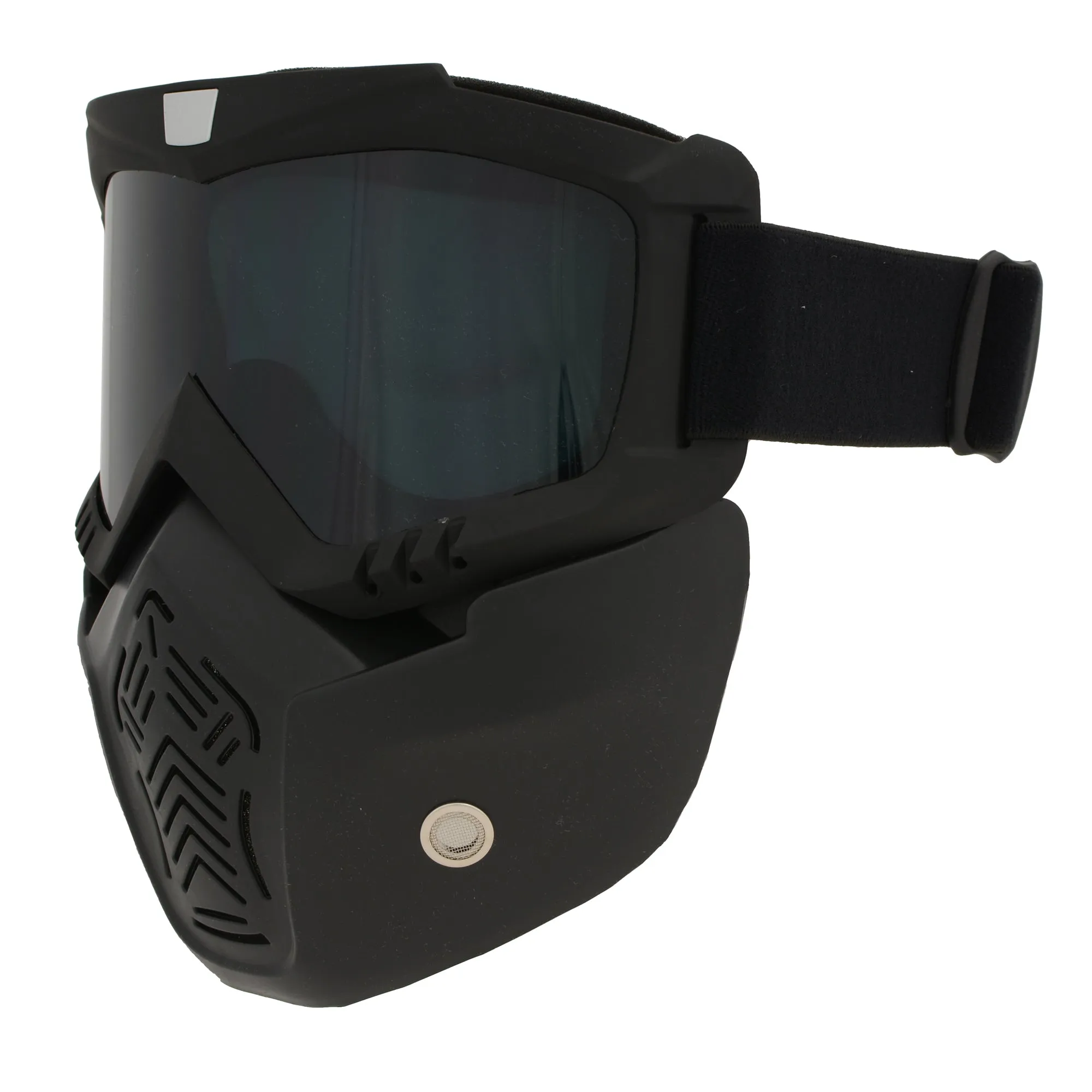 Motorcycle Googles w/ Detachable Mask and Dust Muffle