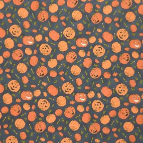 No Tricks, Just Treats - Tossed Pumpkins Yardage