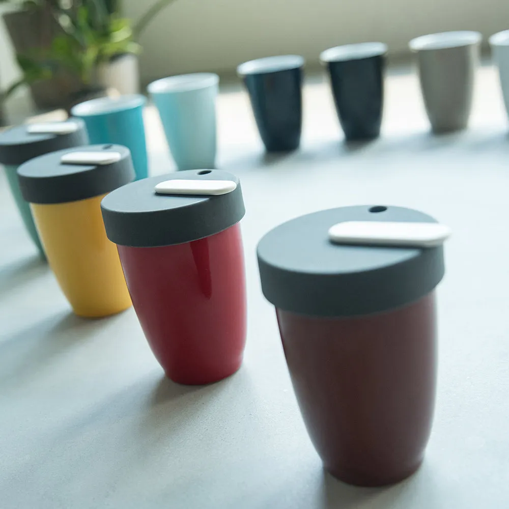 Nomad | 4 x 250ml Double Walled Mug (Classic Colours)