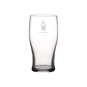 Nottingham Forest Personalised Engraved Pint Glass