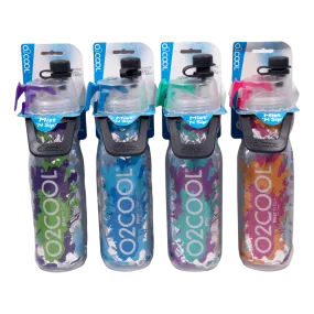 O2Cool Elite Mist 'N Sip 20Oz Water Bottle Variety 12 Pack