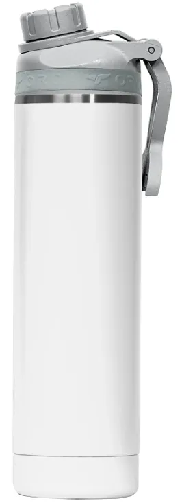 Orca Hydra Series ORCHYD22PE/WH/GY Bottle, 22 oz, 18/8 Stainless Steel/Copper, Pearl/White, Powder-Coated :EA: QUANTITY: 1