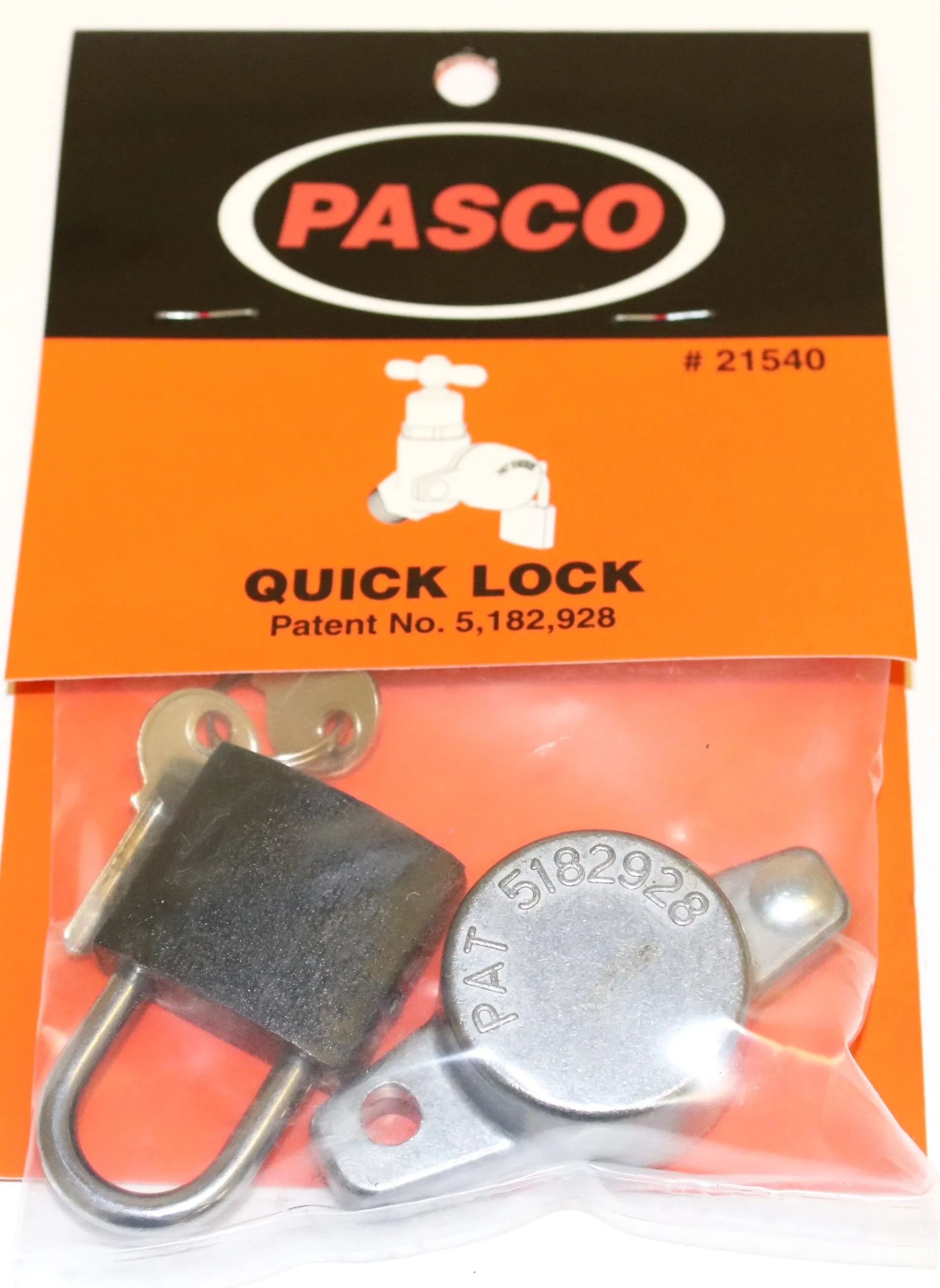 Pasco Quick Lock For Hose Faucets