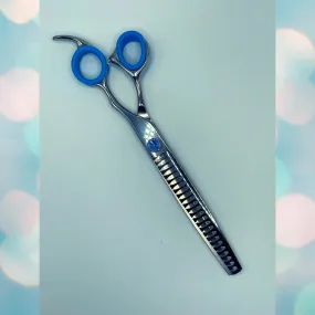 Pawfection Shears by Myke Ross Chunker 7.5" Blue Gem