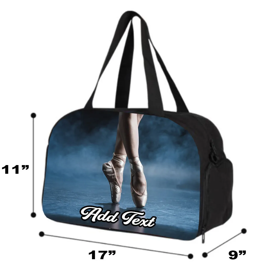 Personalized Full Color Sport Duffel Bag W/ Optional Water Bottle - Ballet