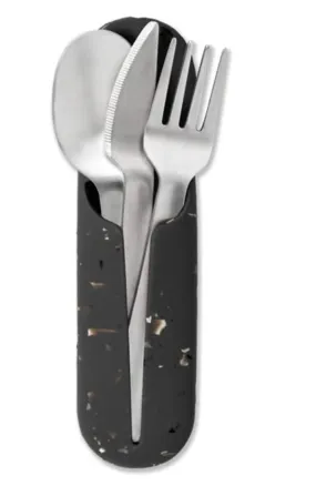 Porter - Utensil Set - Terrazzo Charcoal