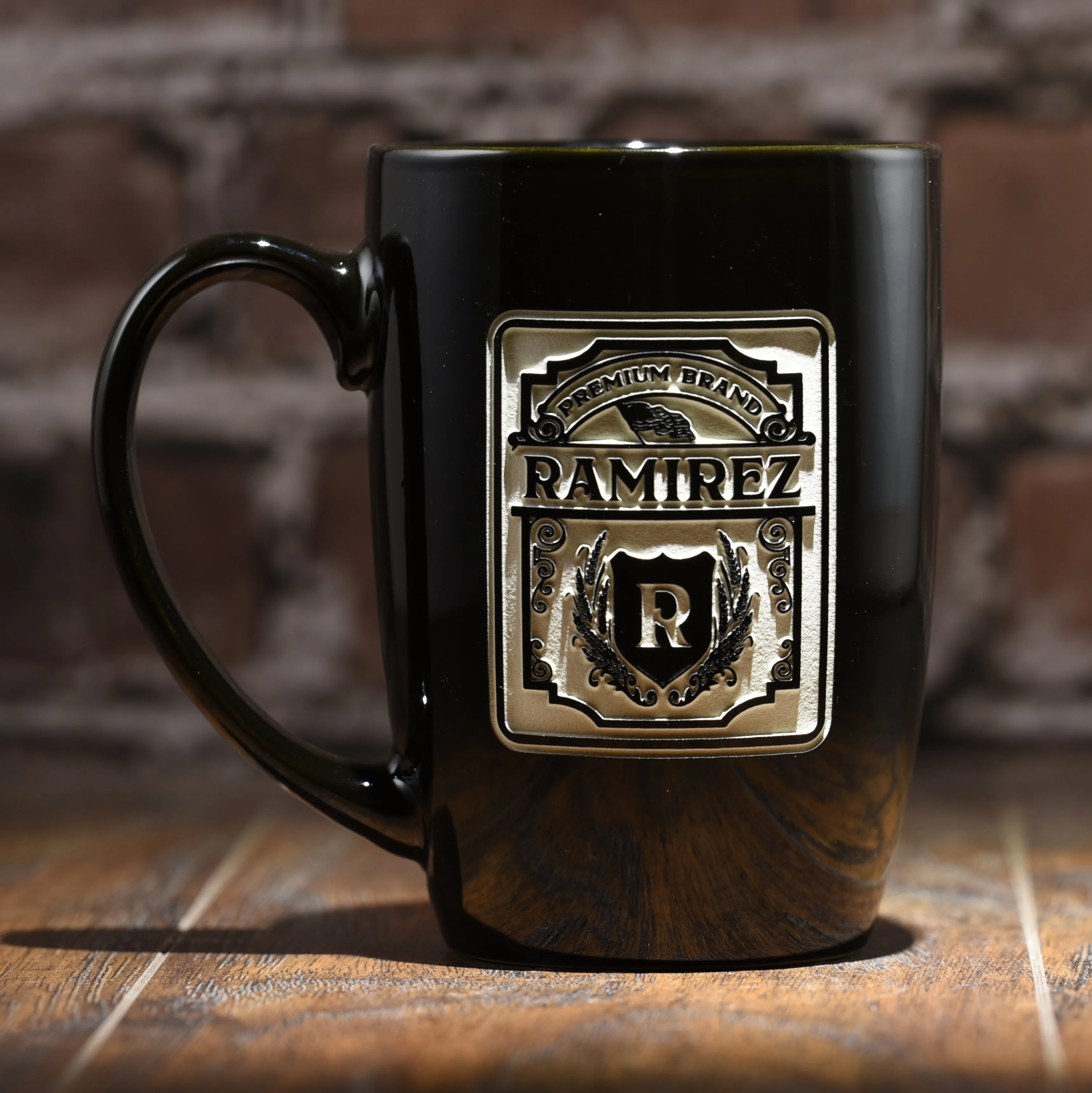 Premium Brand Label Custom Coffee Mug