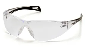 Pyramex SB7110ST PMXSLIM Black Temples Safety Glasses W/ Clear Anti-Fog Lens (12 each)