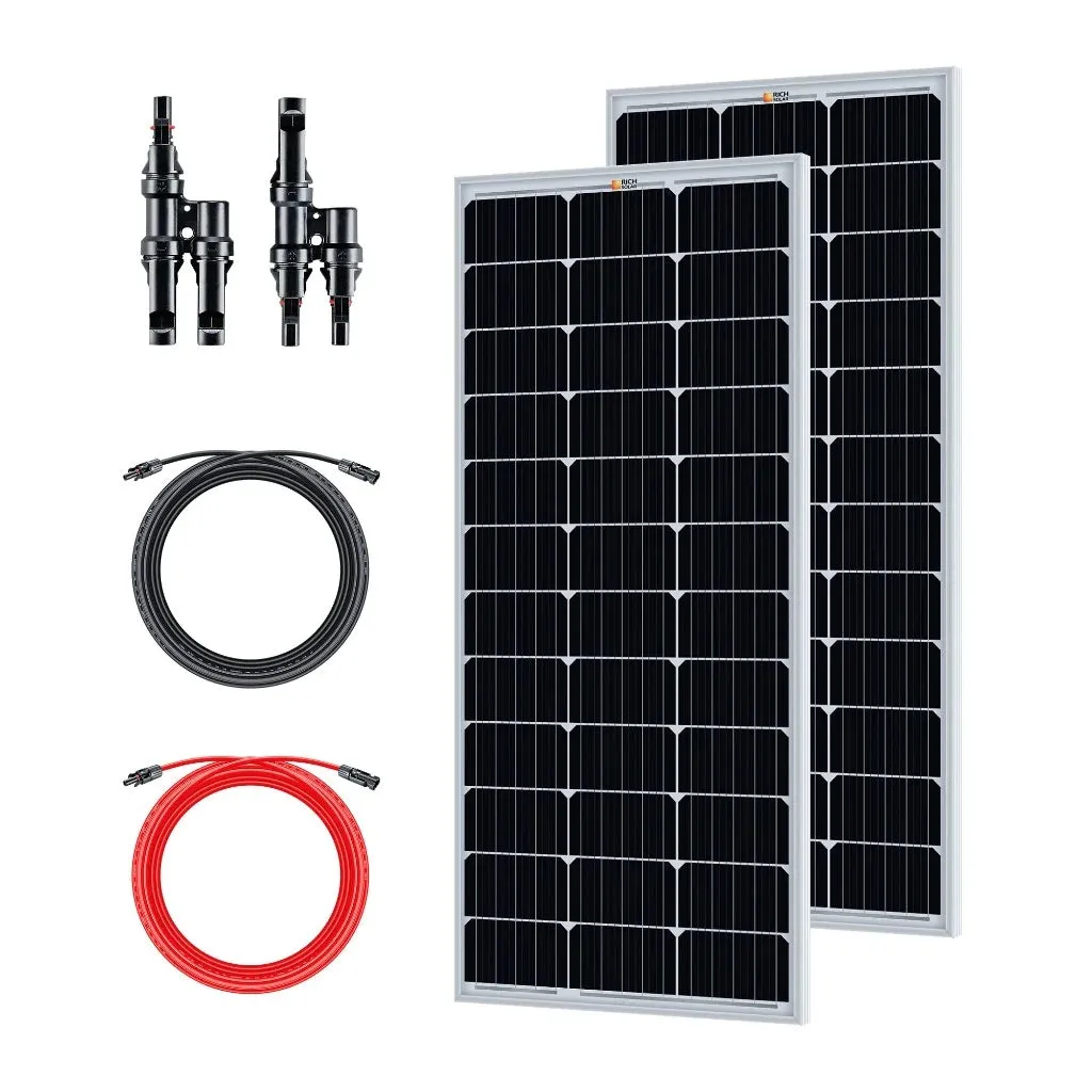 Rich Solar 200 Watt Solar Kit for Portable Power Stations