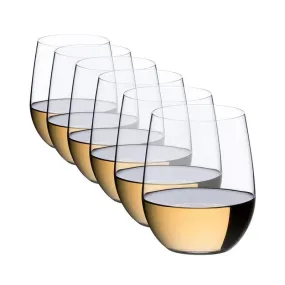 Riedel O Wine Tumbler Wine Tumbler Wine Tumbler Viognier / Chardonnay Glasses (Set of 6)