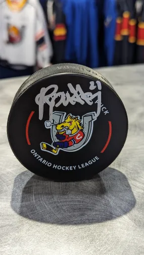 Riley Patterson Autographed Puck