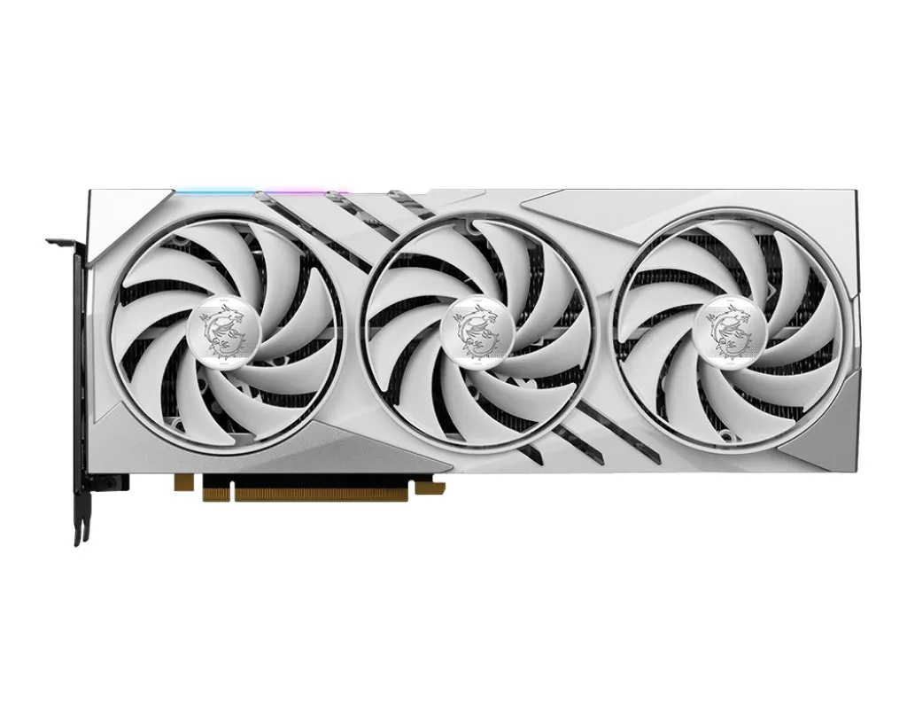 Rtx 4070 Ti Super 16Gb Msi Gaming X Slim White Gddr6x 3Fan