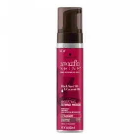 SCHWARZKOPF SMOOTHN SHINE HAIR OIL HYDRATING SETTING MOUSSE 240GM