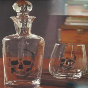 Skull Glasses   Decanters