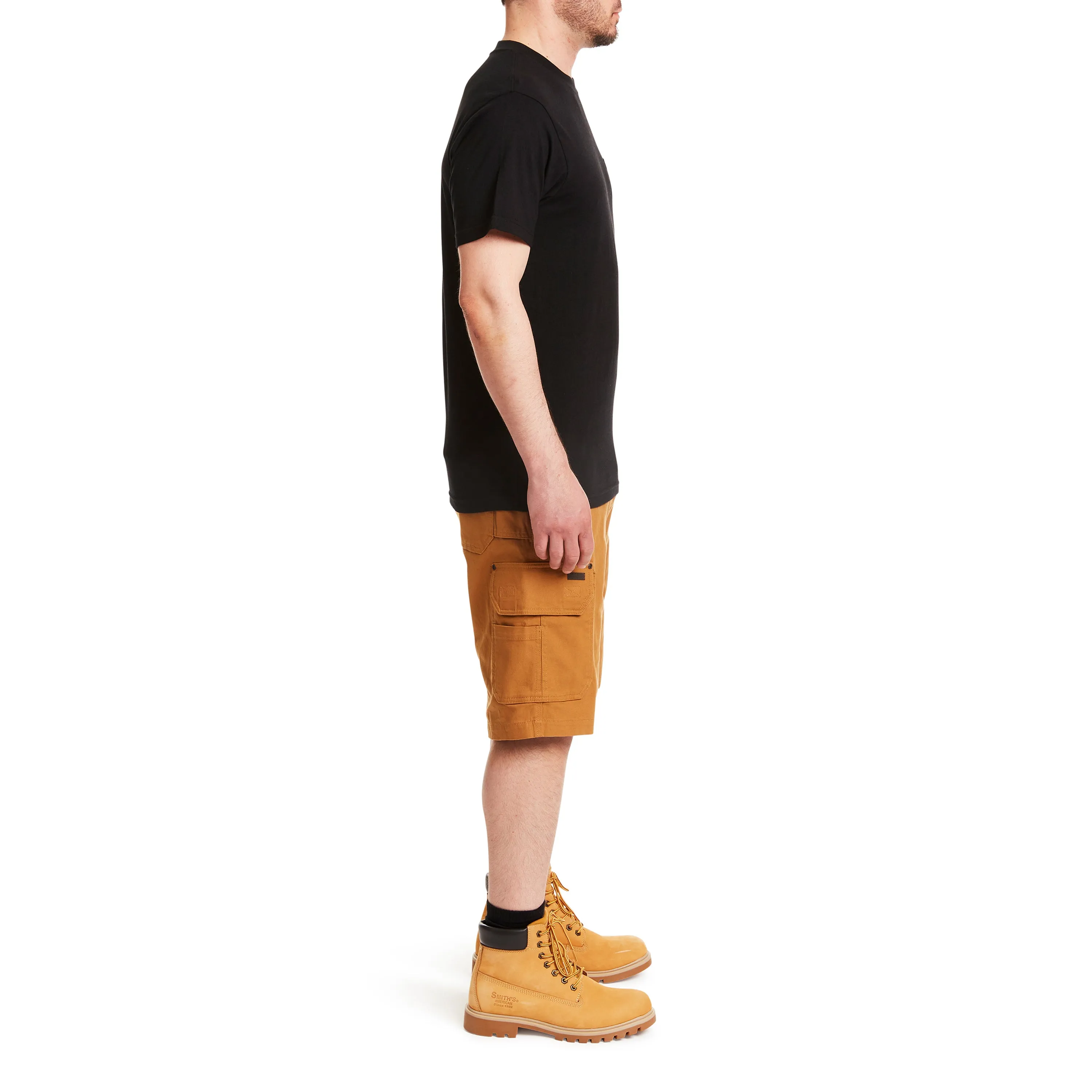 SMITH'S-STRETCH DUCK CANVAS CARGO WORK SHORT