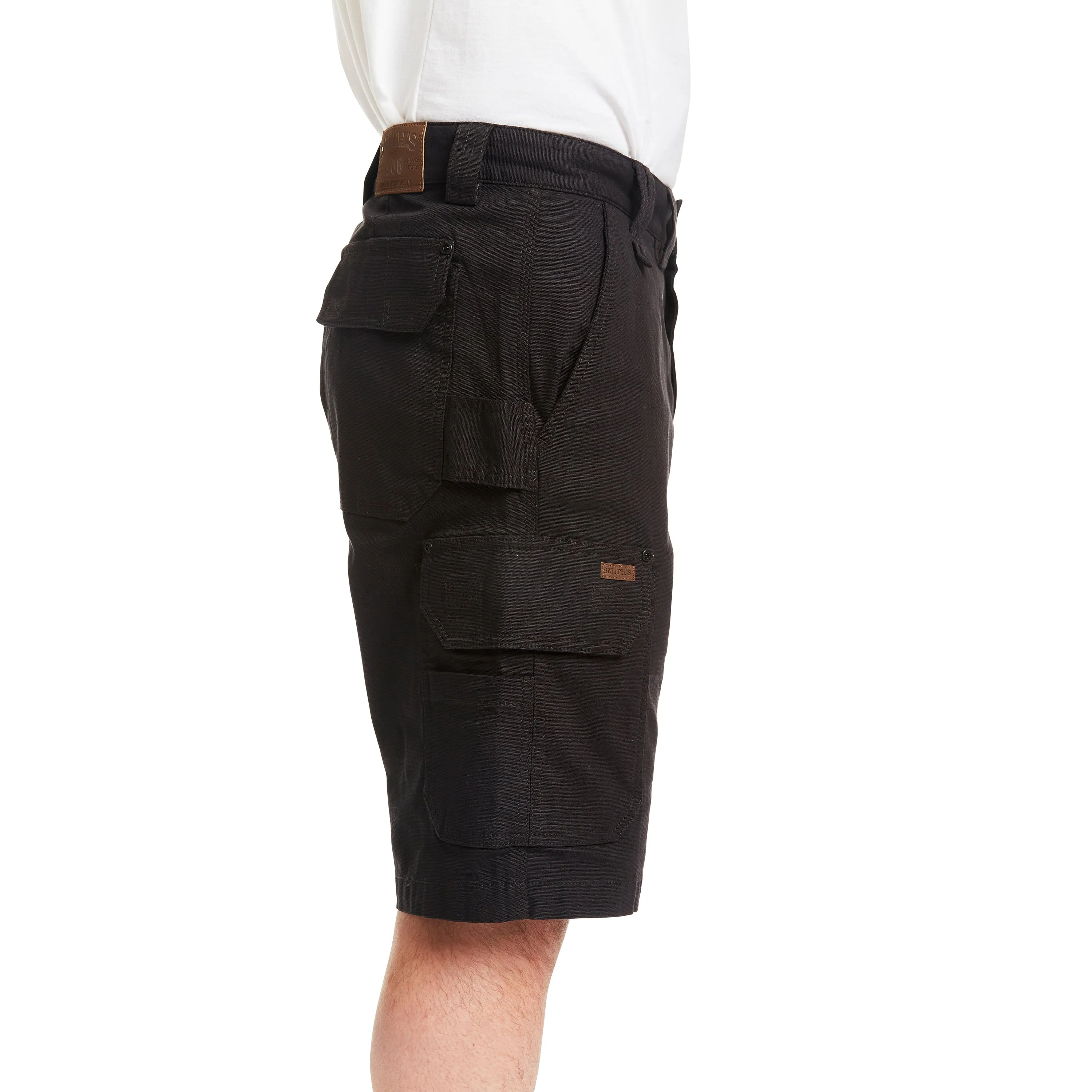 SMITH'S-STRETCH DUCK CANVAS CARGO WORK SHORT