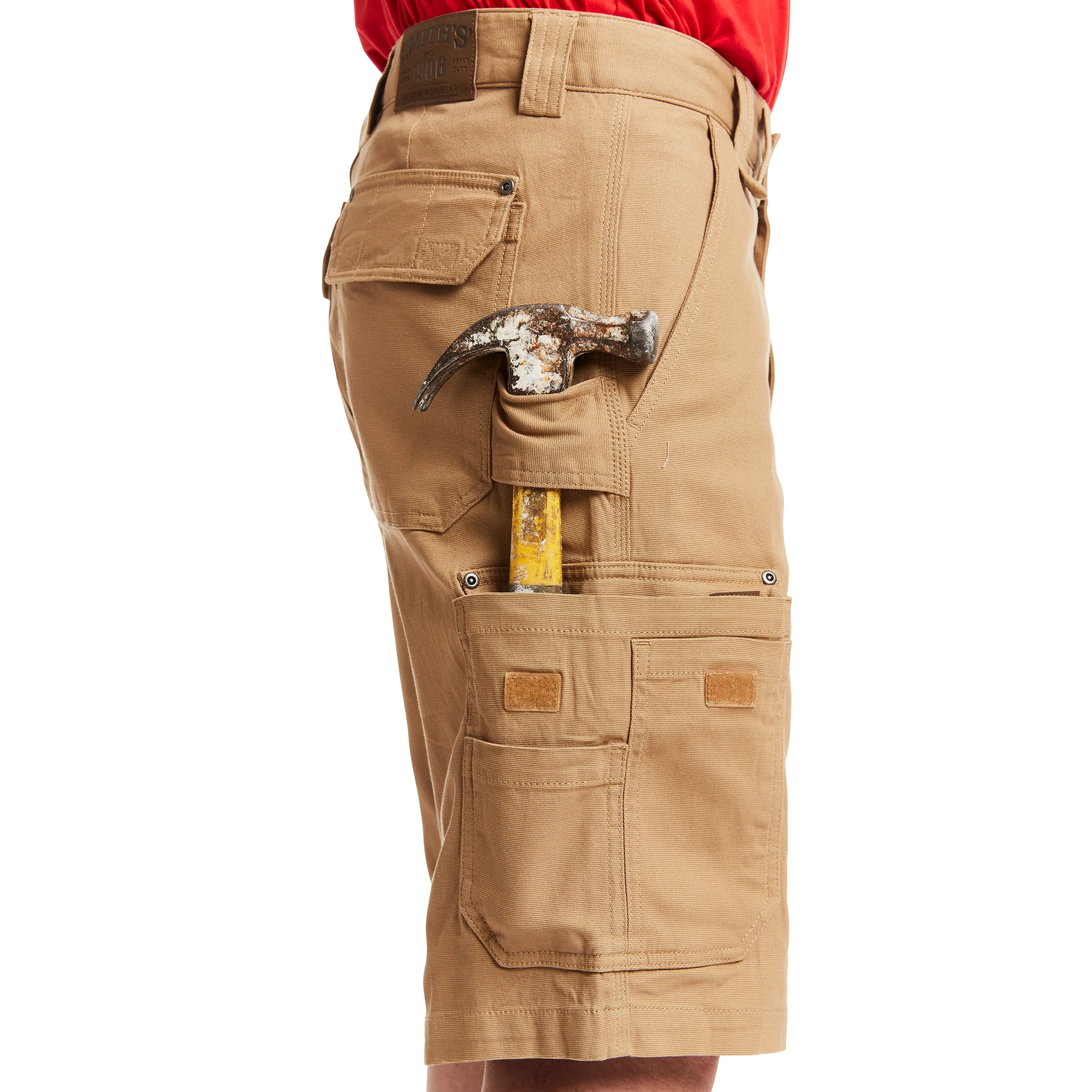 SMITH'S-STRETCH DUCK CANVAS CARGO WORK SHORT