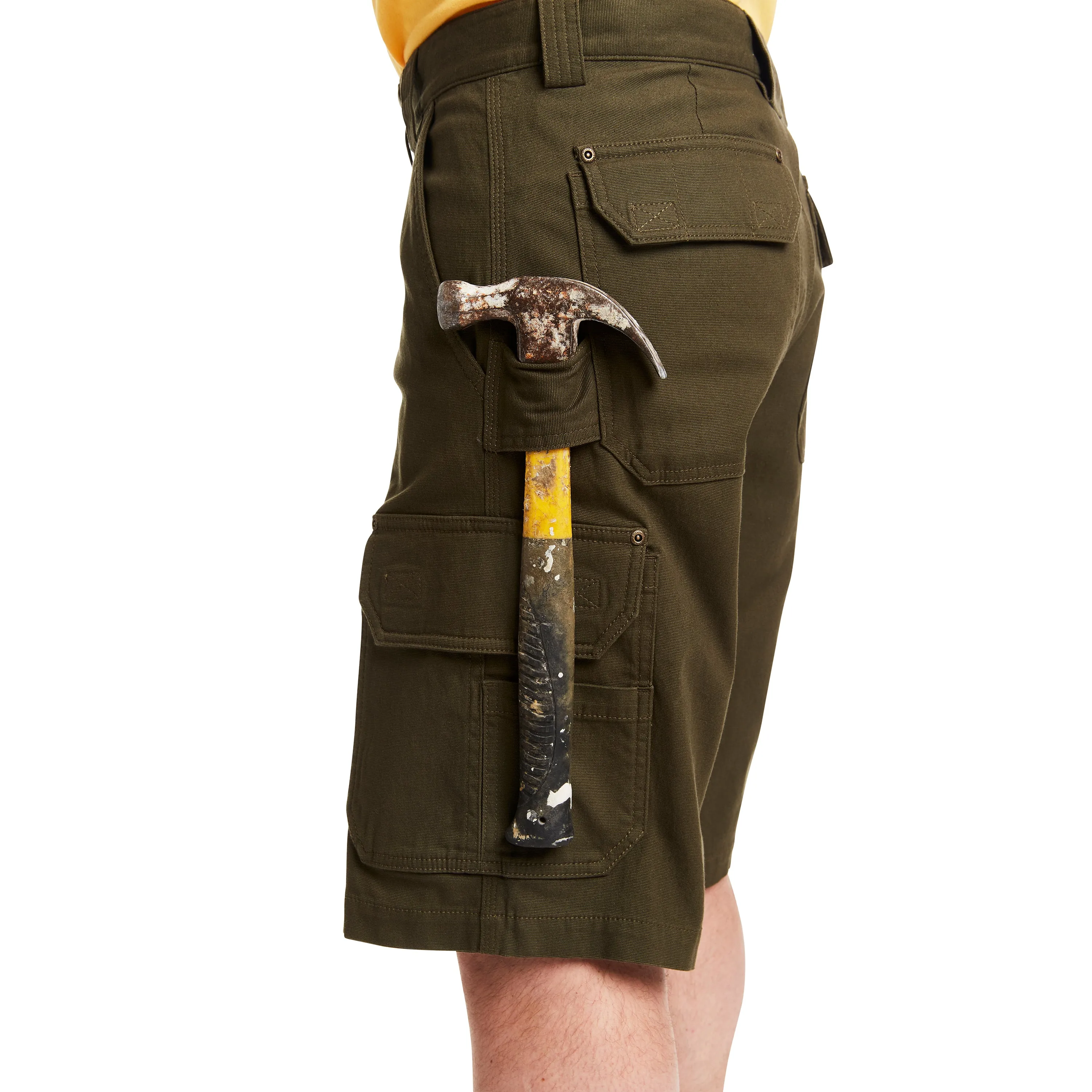 SMITH'S-STRETCH DUCK CANVAS CARGO WORK SHORT