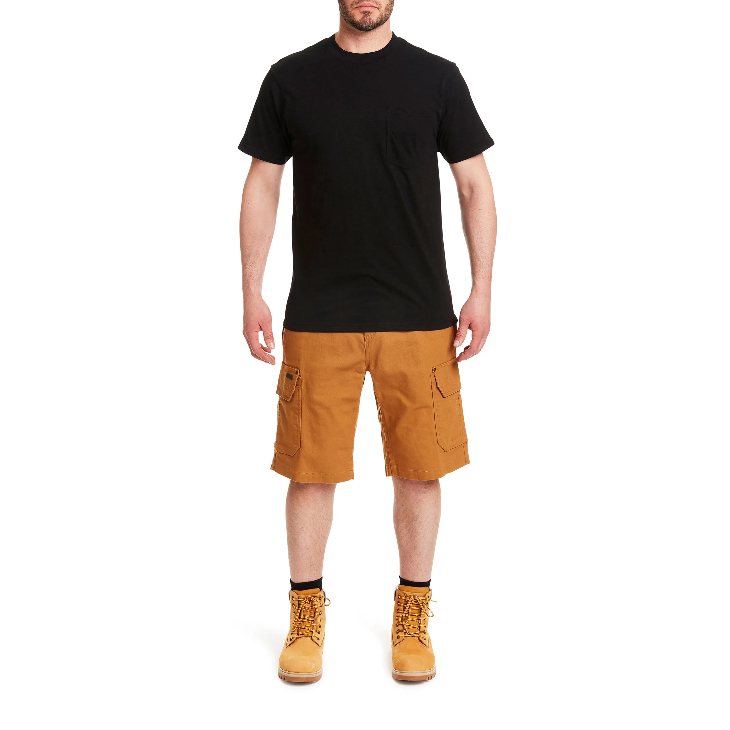 SMITH'S-STRETCH DUCK CANVAS CARGO WORK SHORT