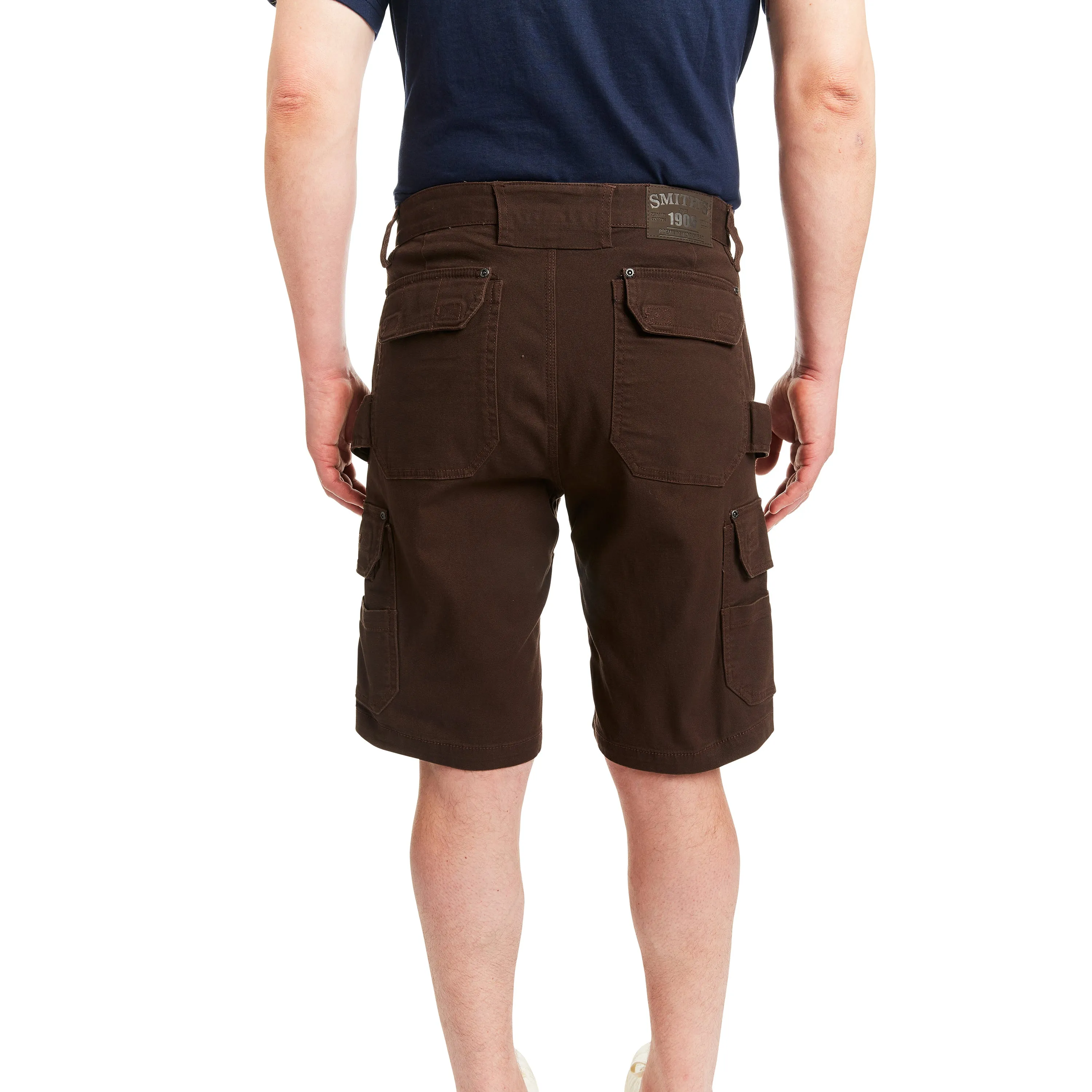 SMITH'S-STRETCH DUCK CANVAS CARGO WORK SHORT