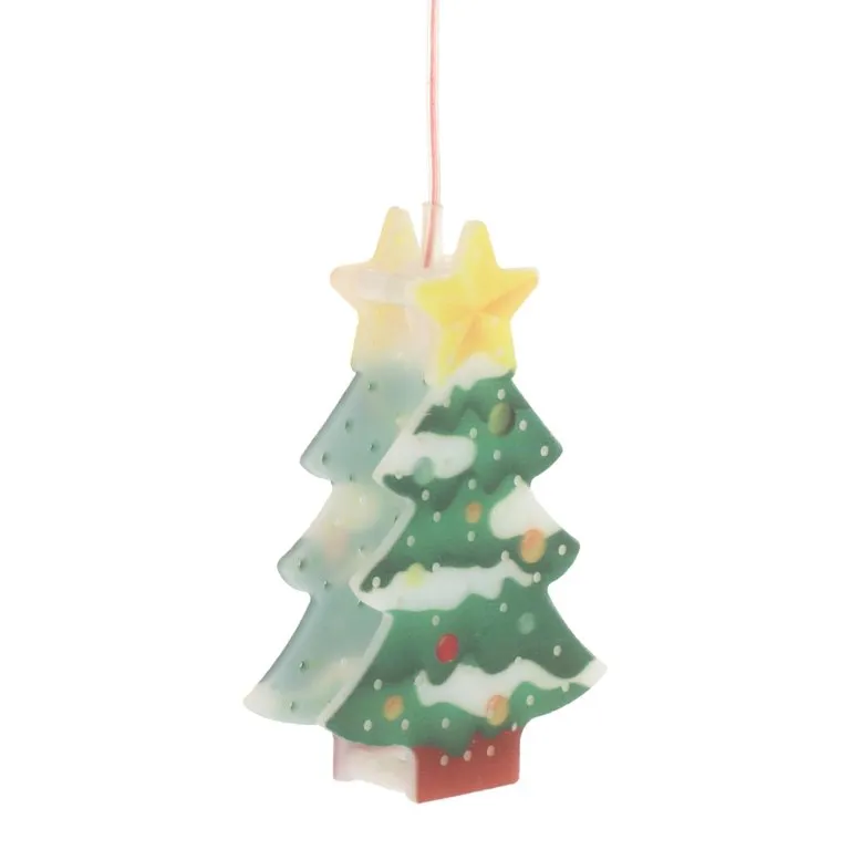 Solar Christmas Tree Christmas Decoration 6 LED #6973