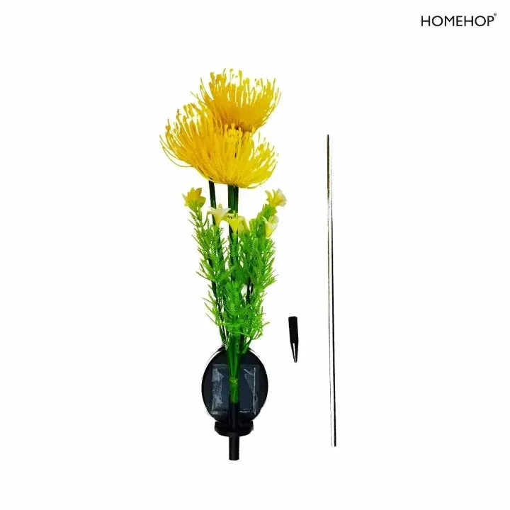 Solar Decorative Flower Lights for Outdoor Gardens Waterproof Flower Lamp with 20 Led for Home Decor, Pathway, Home Decor & Courtyard