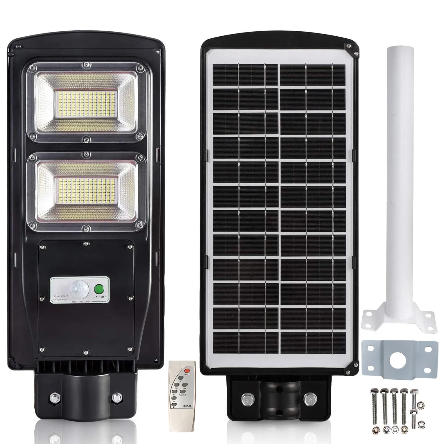 Solar Street Light 40 Watt LED Chip Owl Series Motion Sensor - TTASLM40W