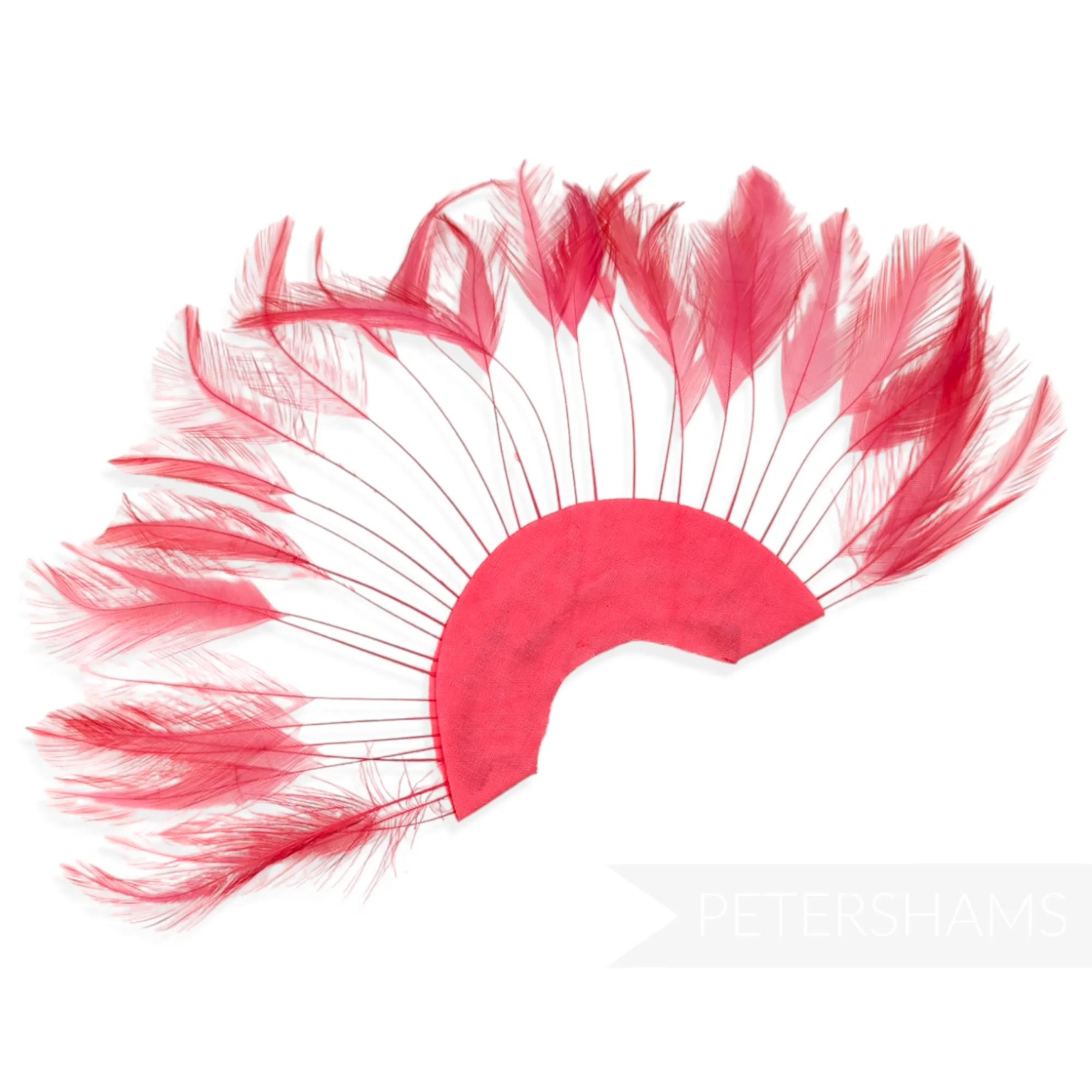 Stripped Hackle Feather Fan