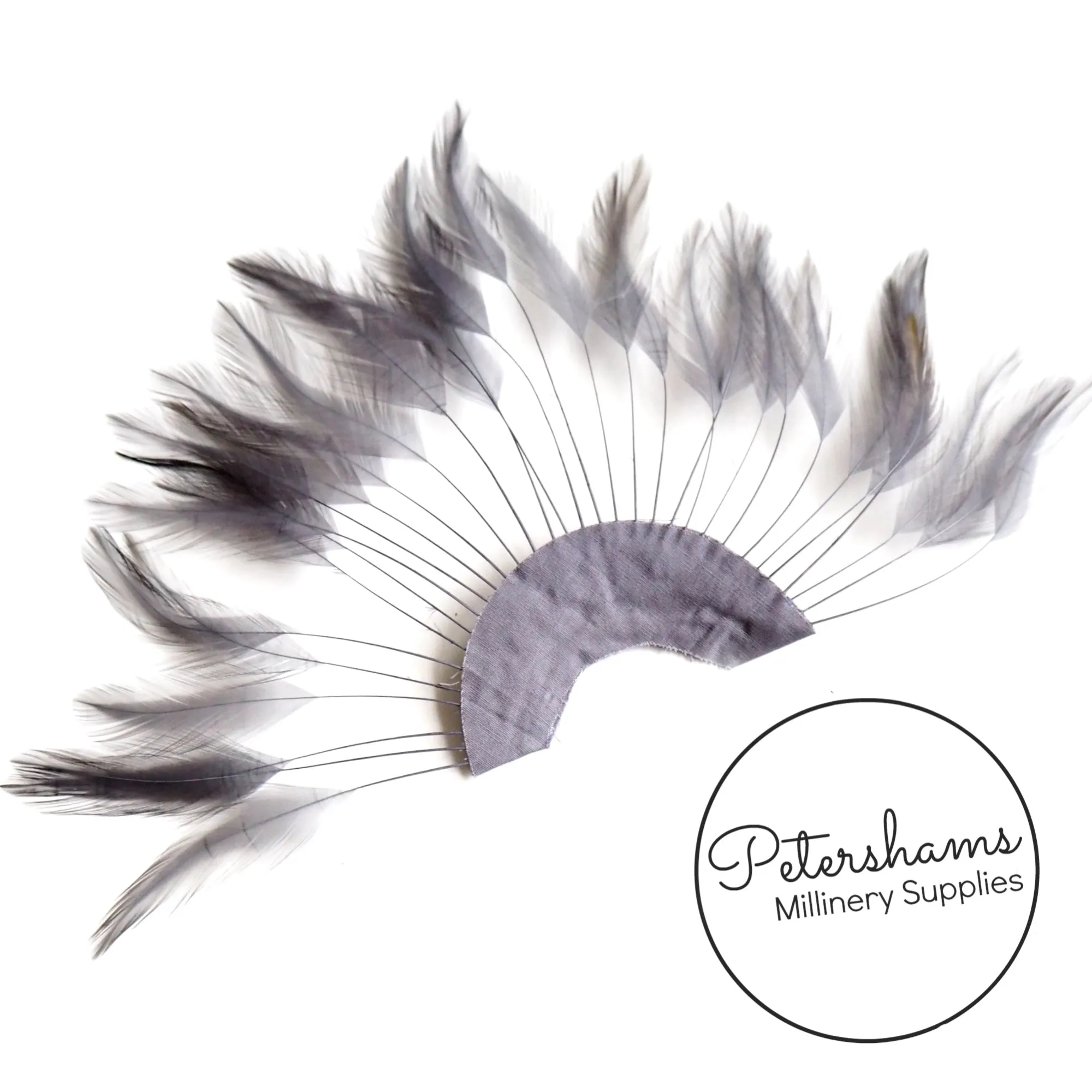 Stripped Hackle Feather Fan